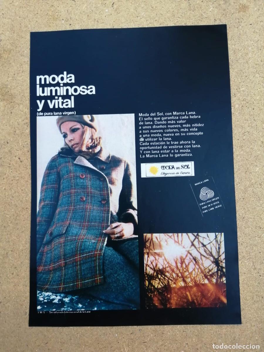 Otros art&iacute;culos de coleccionismo en papel: ANUNCIO. MODA LUMINOSA Y VITAL. MODA DEL SOL, ELEGANCIA DE ESPA&Ntilde;A