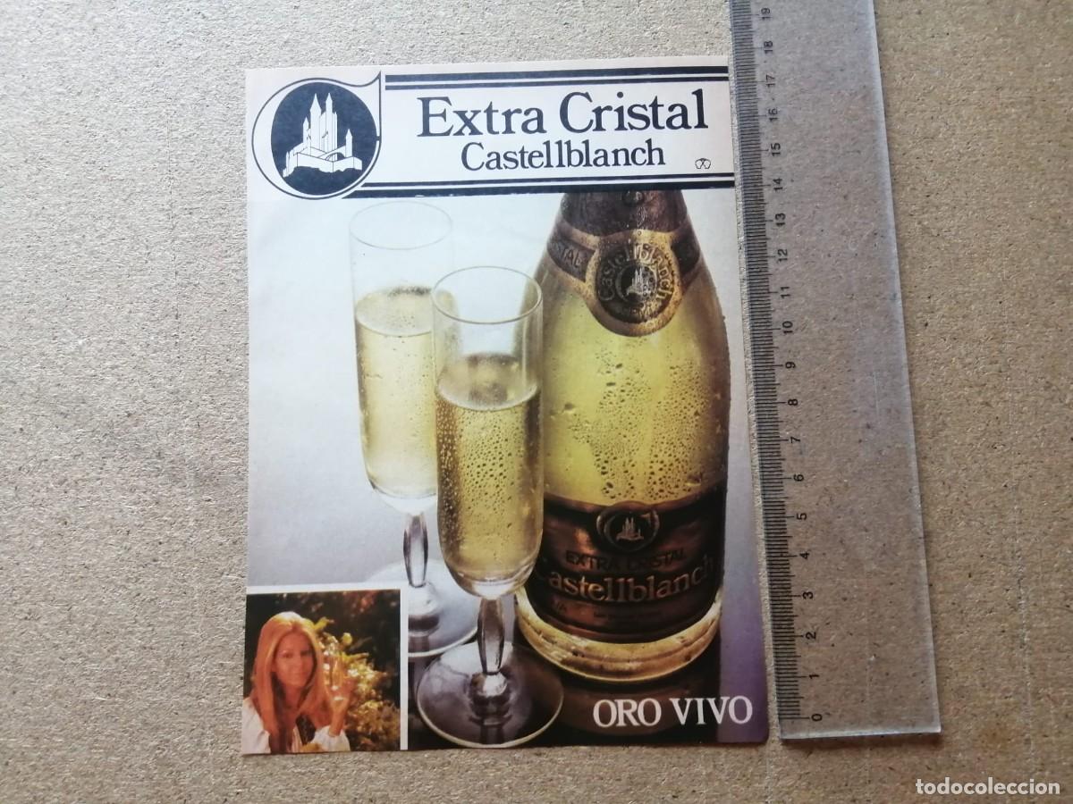 Otros art&iacute;culos de coleccionismo en papel: ANUNCIO. CAVA CASTELLBLANCH EXTRA CRISTAL