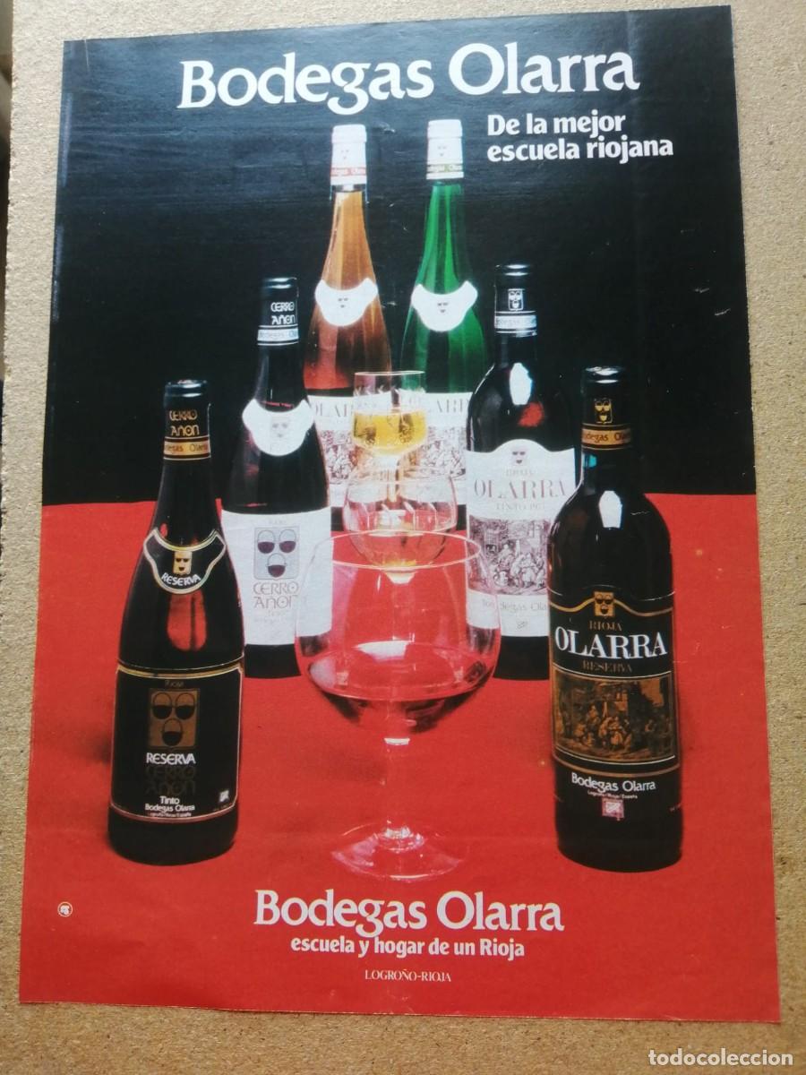 Otros art&iacute;culos de coleccionismo en papel: ANUNCIO. BODEGAS OLARRA