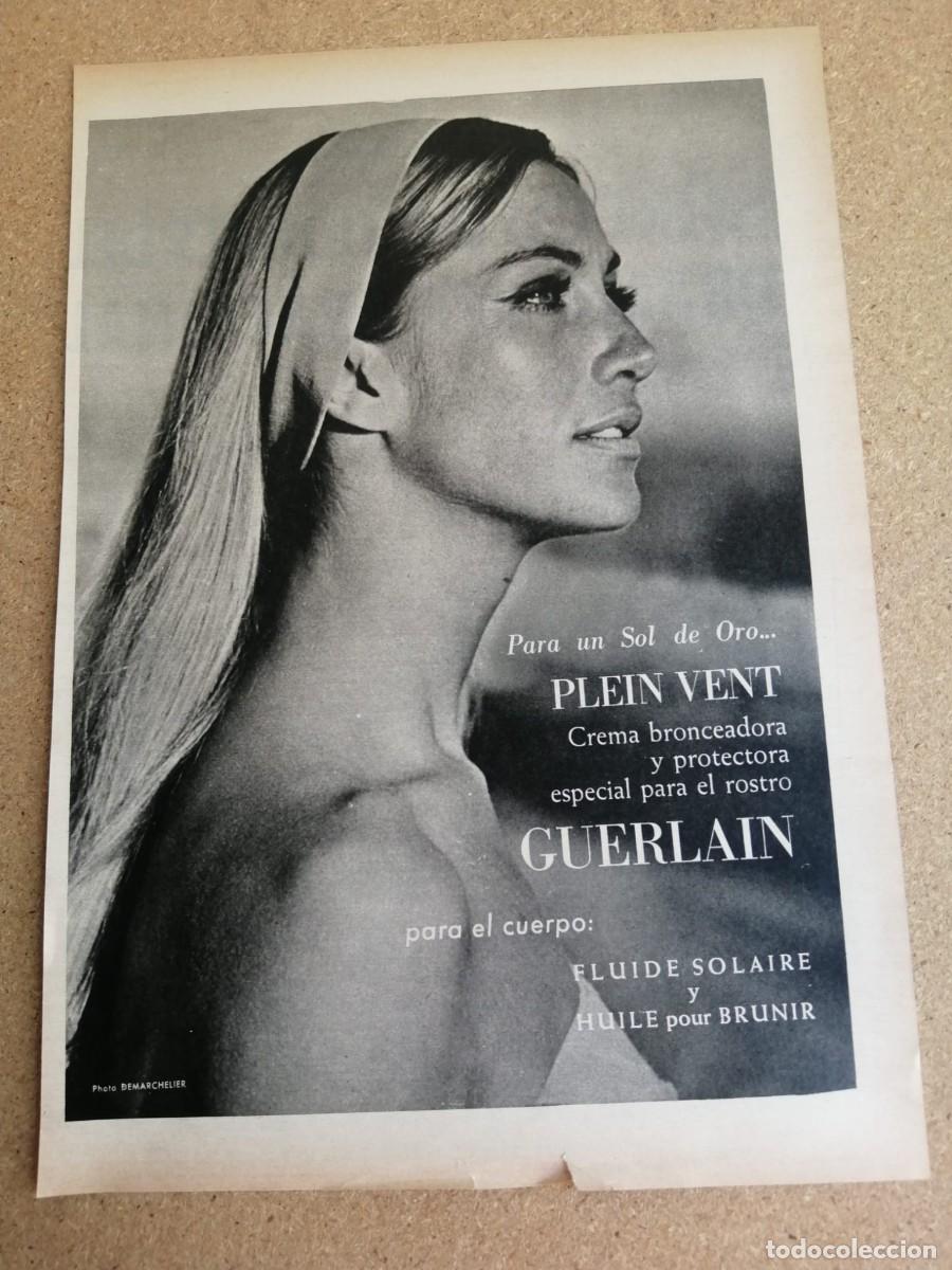 Otros art&iacute;culos de coleccionismo en papel: ANUNCIO. PLEIN VENT, DE GUERLAIN