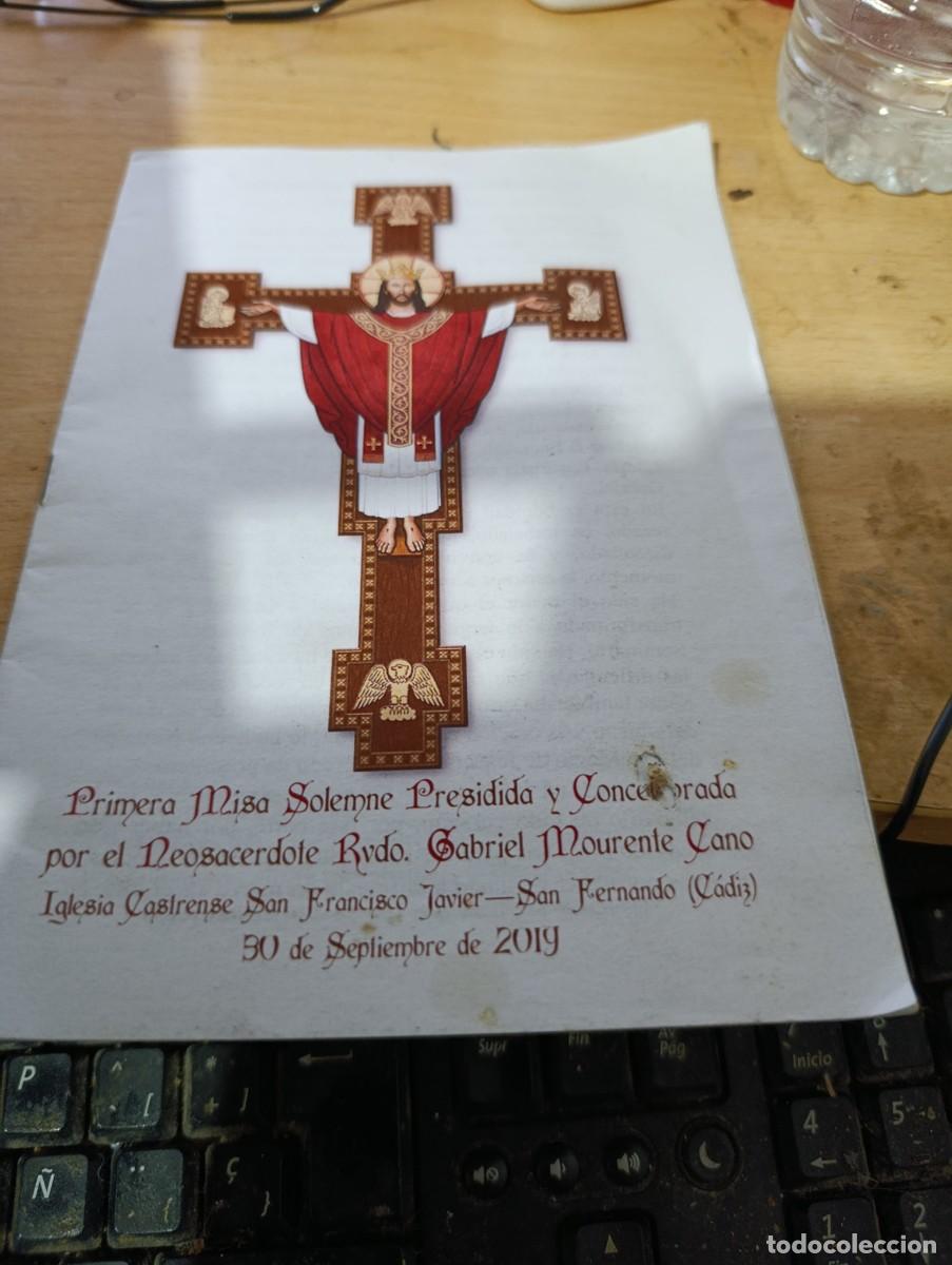 Otros art&iacute;culos de coleccionismo en papel: PRIMERA MISA SOLEMNE PRESIDIDA Y CONCELEBRADA POR EL NEOSACERDOTE RVDO. ... SAN FERNANDO EST6B1