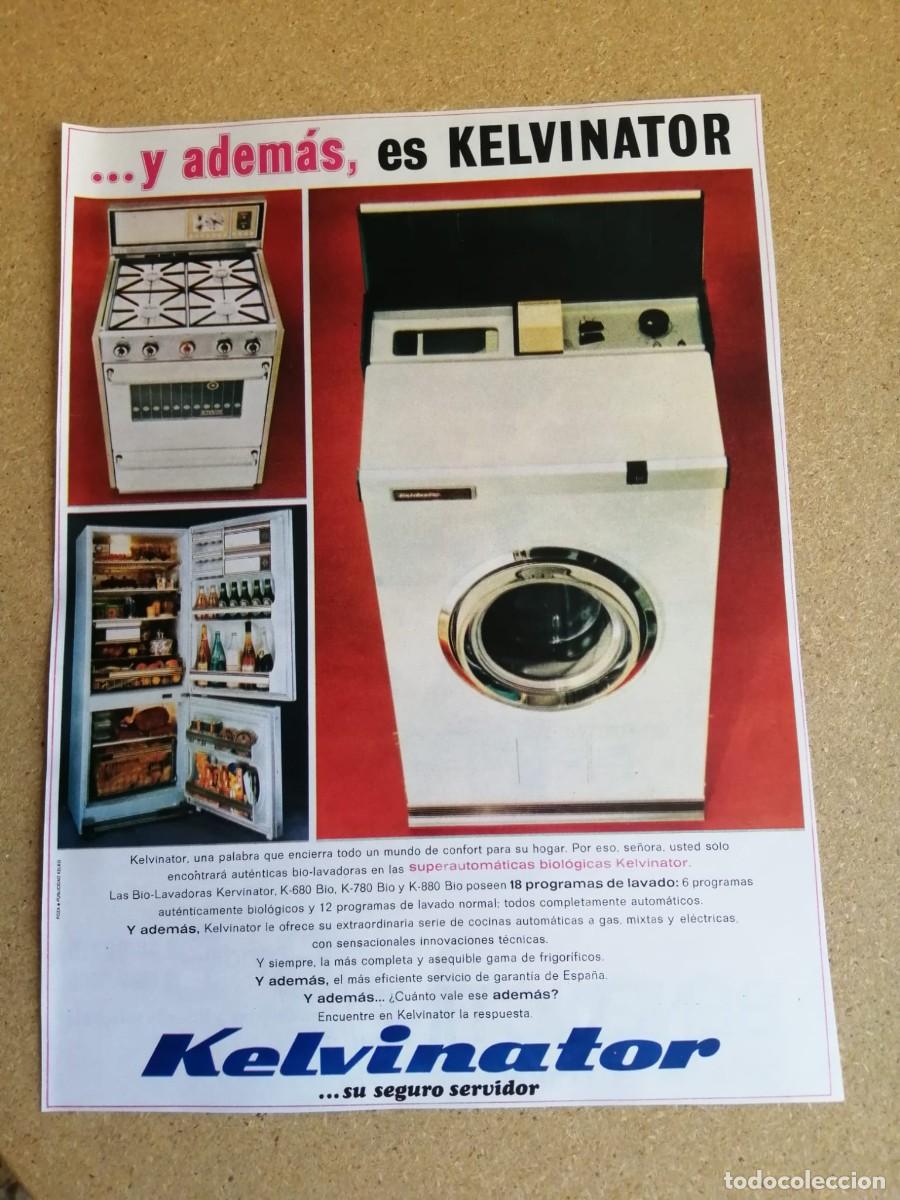 Otros art&iacute;culos de coleccionismo en papel: ANUNCIO. ELECTRODOMESTICOS KELVINATOR