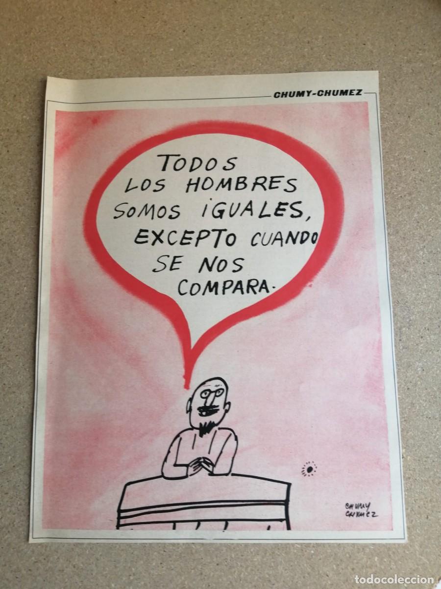 Otros art&iacute;culos de coleccionismo en papel: HUMOR. CHUMY CHUMEZ.