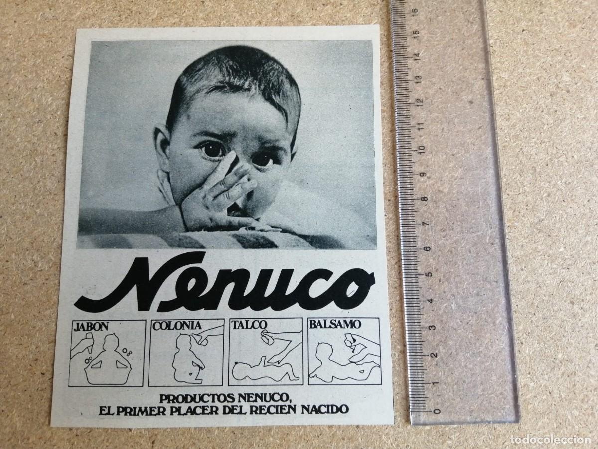 Otros art&iacute;culos de coleccionismo en papel: ANUNCIO. PRODUCTOS NENUCO