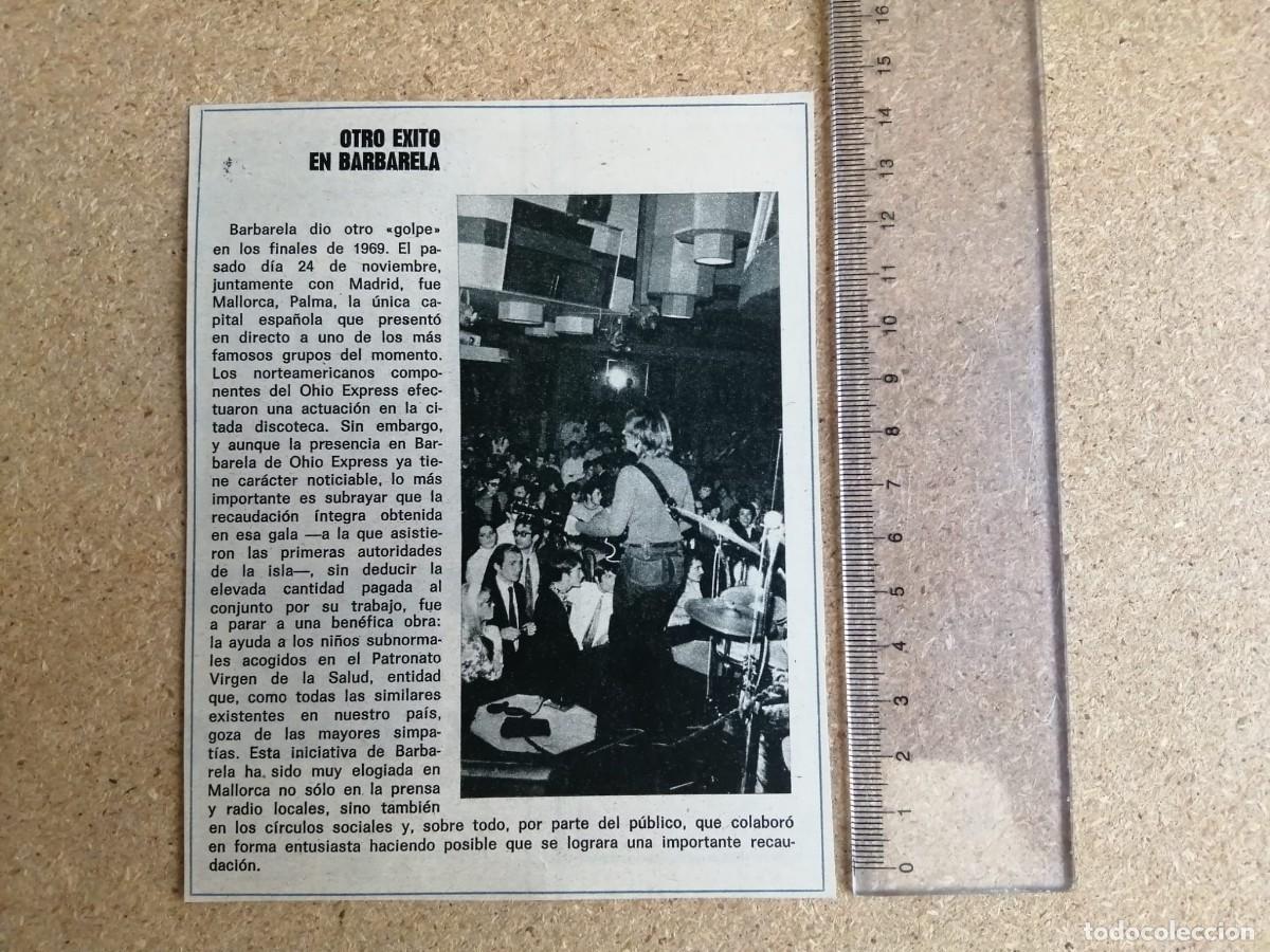 Otros art&iacute;culos de coleccionismo en papel: ARTICULO MUSICAL. DISCOTECA BARBARELA, PALMA DE MALLORCA