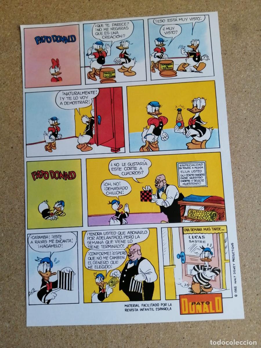 Otros art&iacute;culos de coleccionismo en papel: HOJA COMIC. PATO DONALD