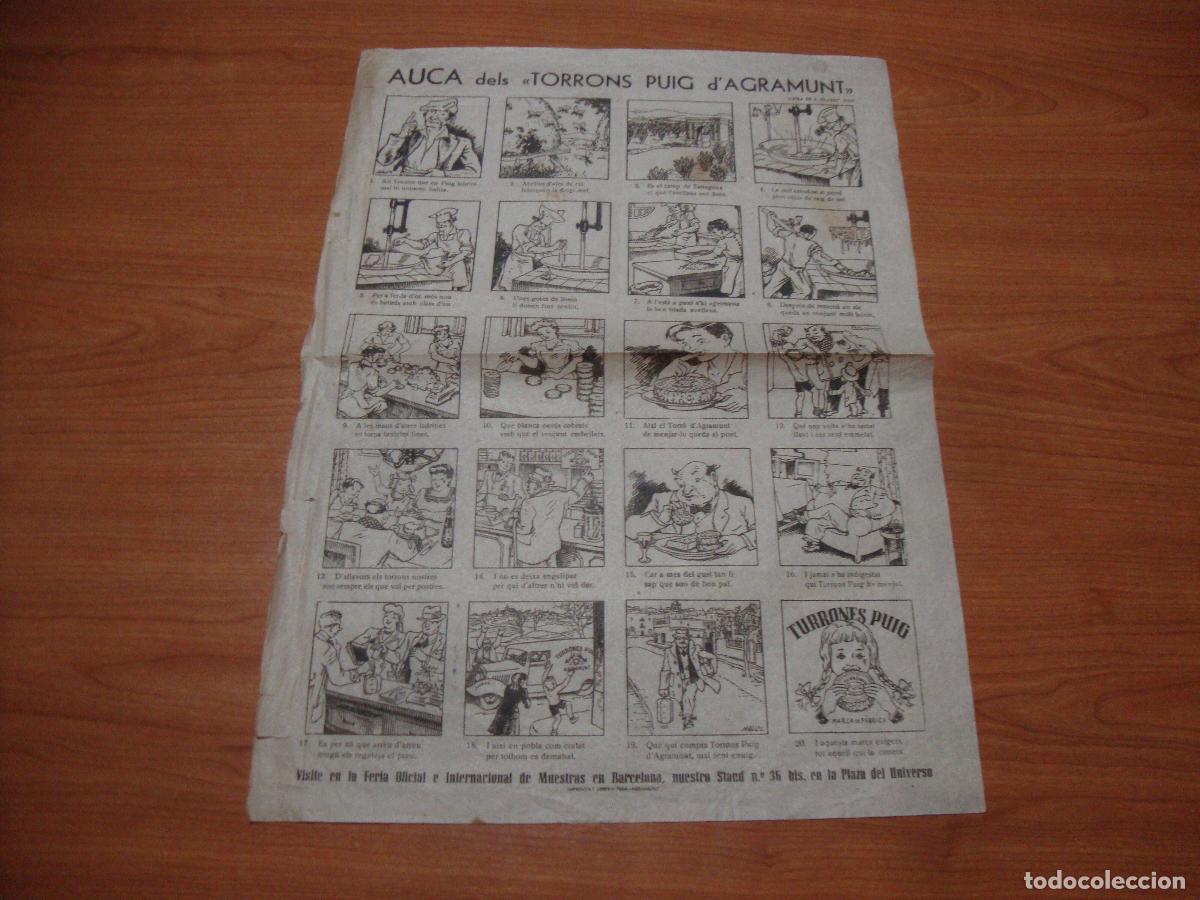 Otros art&iacute;culos de coleccionismo en papel: AUCA DELS TURRONS PUIG D'AGRAMUNT