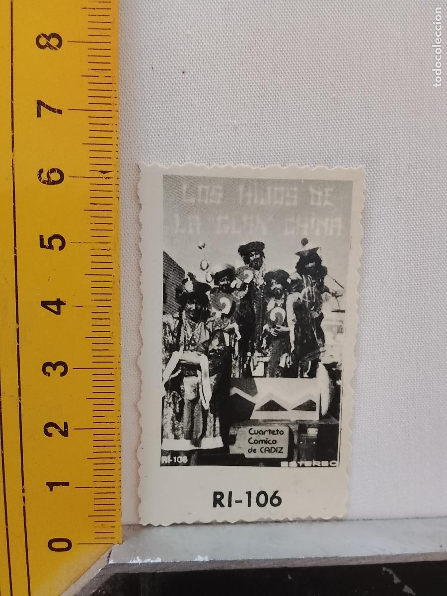 Otros art&iacute;culos de coleccionismo en papel: Troquel . - ANTIGUO carton troquelado tipo cromo, carnaval de cadiz agrupacion