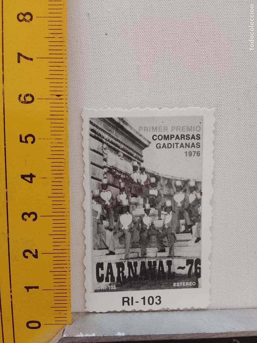 Otros art&iacute;culos de coleccionismo en papel: Troquel . - ANTIGUO carton troquelado tipo cromo, carnaval de cadiz agrupacion