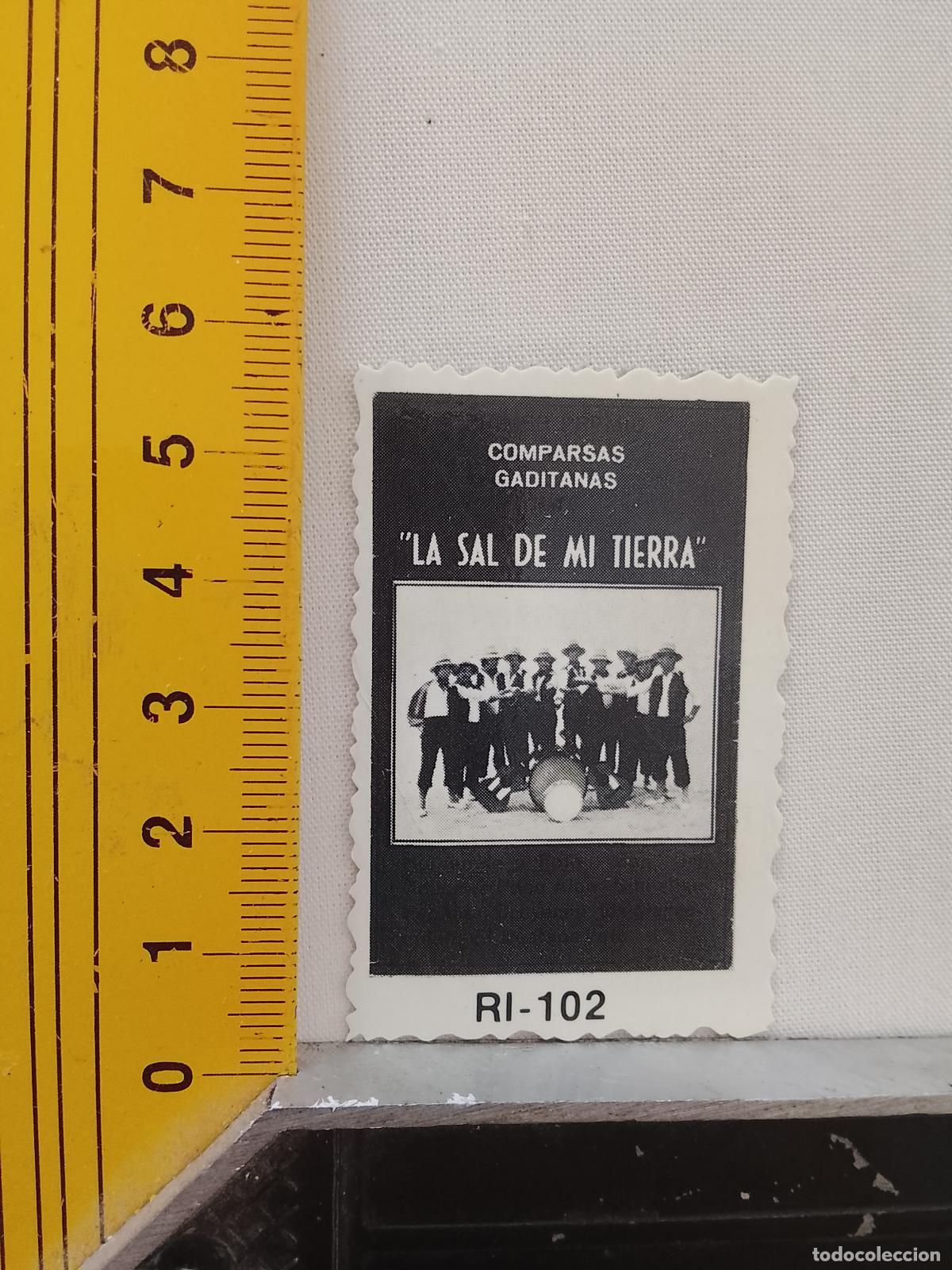 Otros art&iacute;culos de coleccionismo en papel: Troquel . - ANTIGUO carton troquelado tipo cromo, carnaval de cadiz agrupacion