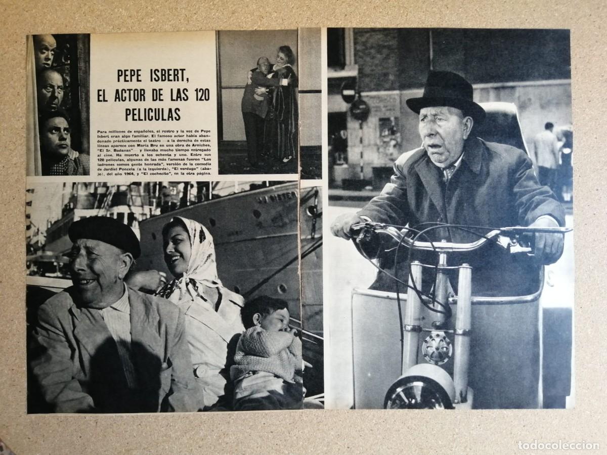 Otros art&iacute;culos de coleccionismo en papel: REPORTAJE. PEPE ISBERT, EL ACTOR DE LAS 120 PELICULAS