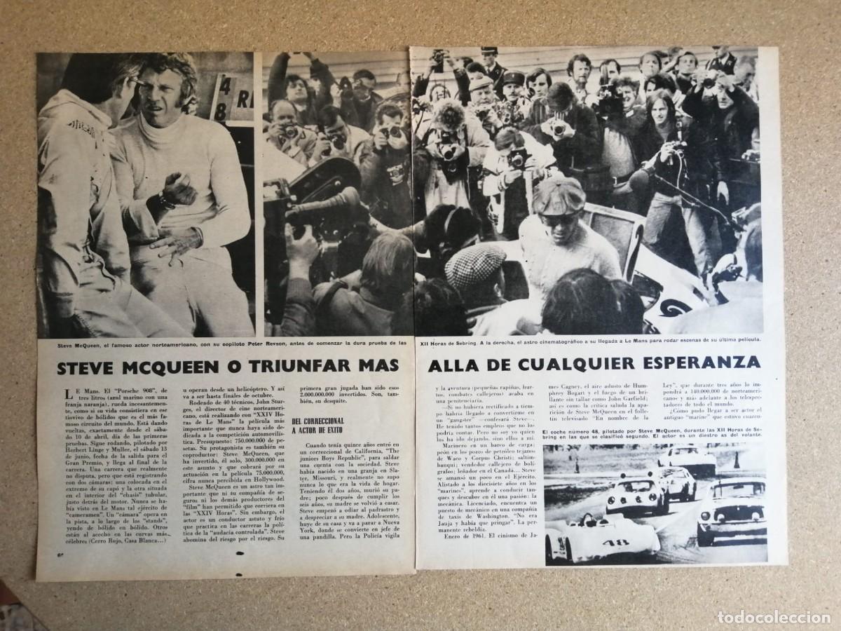 Otros art&iacute;culos de coleccionismo en papel: REPORTAJE. STEVE McQUEEN O TRIUNFAR MAS ALLA DE CUALQUIER ESPERANZA