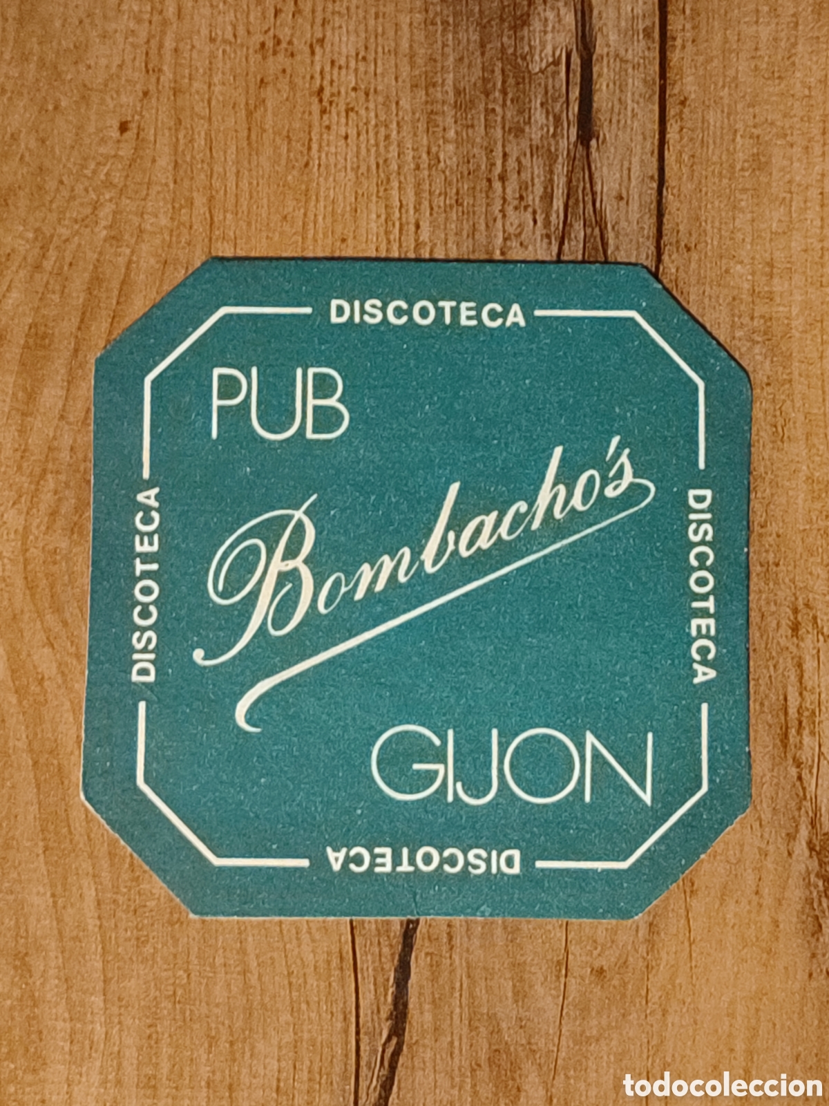 Otros art&iacute;culos de coleccionismo en papel: Posavaso Discoteca PUB Bombacho's GIJ&Oacute;N
