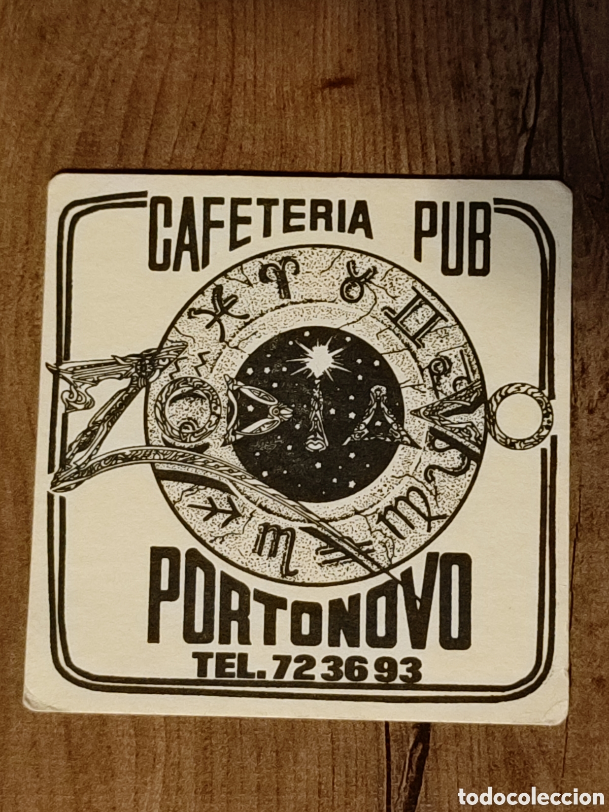 Otros art&iacute;culos de coleccionismo en papel: Posavaso PUB Portonovo PONTEVEDRA