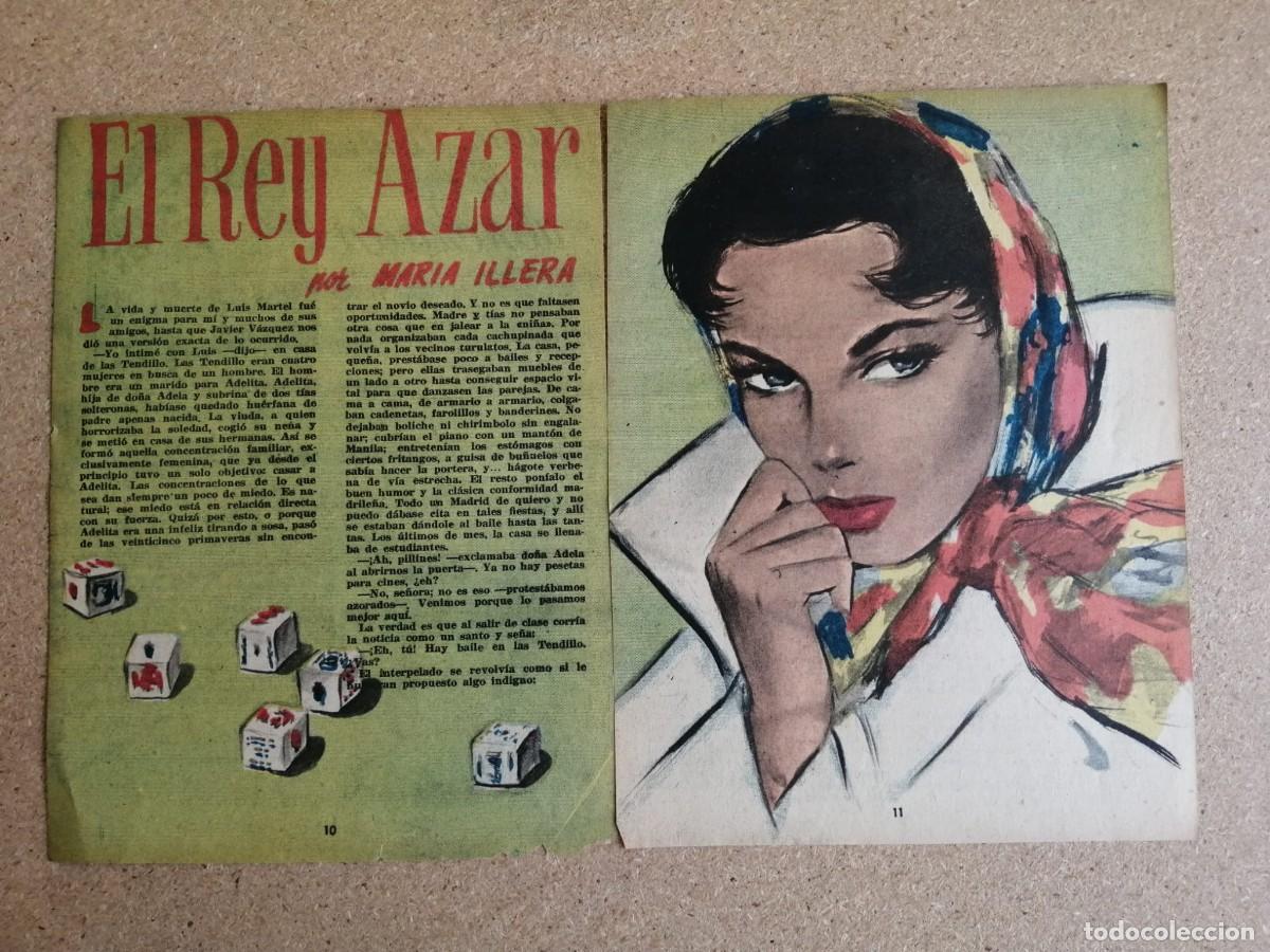 Otros art&iacute;culos de coleccionismo en papel: RELATO REVISTA CHICAS. EL REY AZAR (MARIA ILLERA)