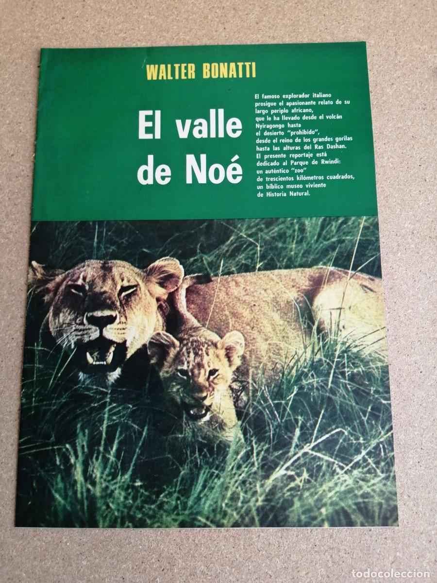 Otros art&iacute;culos de coleccionismo en papel: REPORTAJE. EL VALLE DE NOE (WALTER BONATTI)