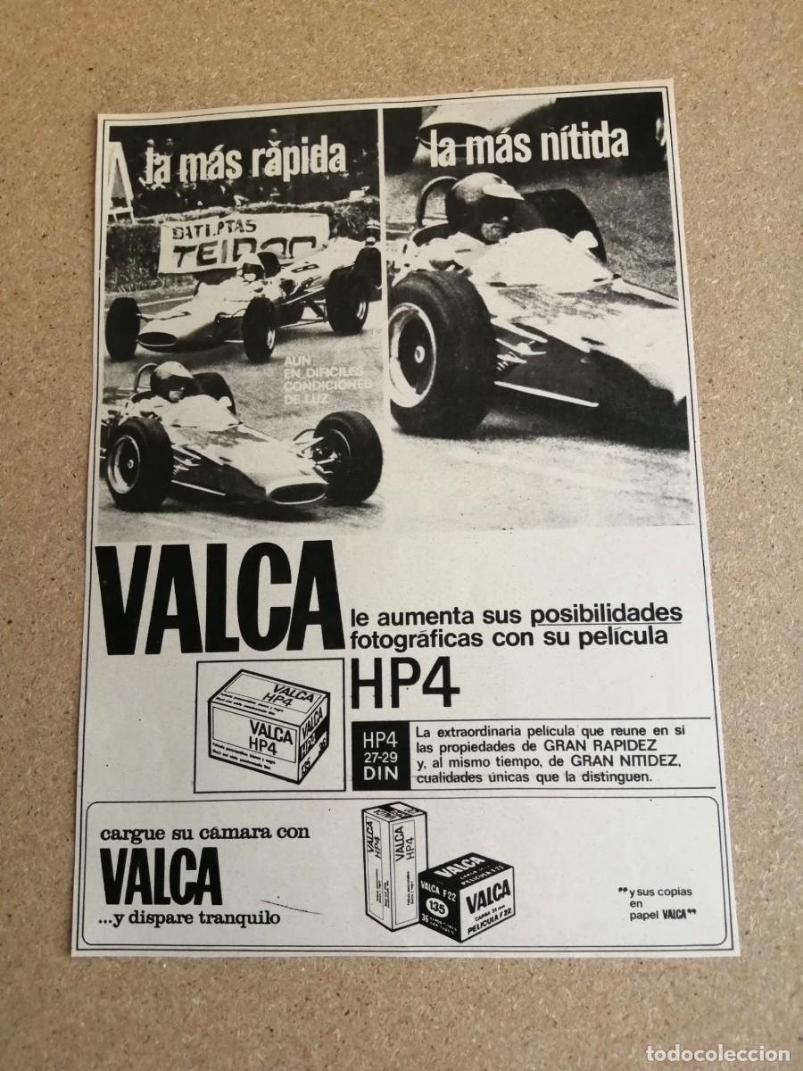 Otros art&iacute;culos de coleccionismo en papel: ANUNCIO. CARRETES FOTOGRAFICOS VALCA