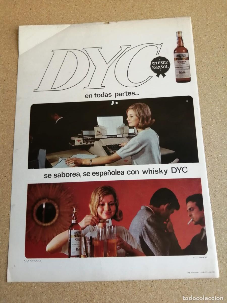 Otros art&iacute;culos de coleccionismo en papel: ANUNCIO. WHISKY DYC.
