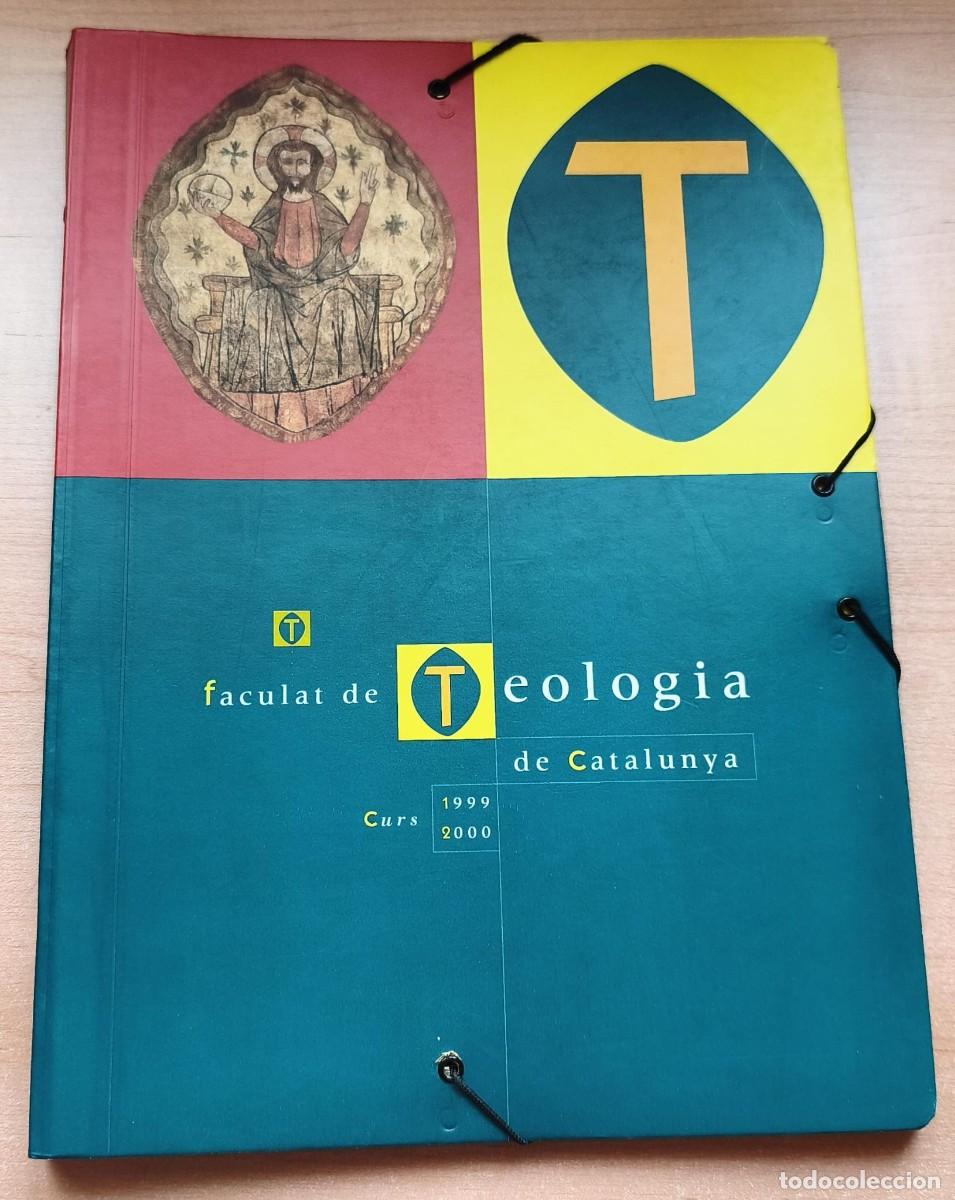 Otros art&iacute;culos de coleccionismo en papel: Carpeta clasificadora cart&oacute;n con goma y doce separadores - Facultat Teologia de Catalunya 1999-2000