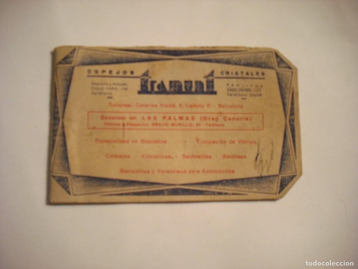 Outros artigos de papel: TRAMUNT , ESPEJOS Y CRISTALES, ANTIGUA LIBRETA DE NOTAS PUBLICITARIA