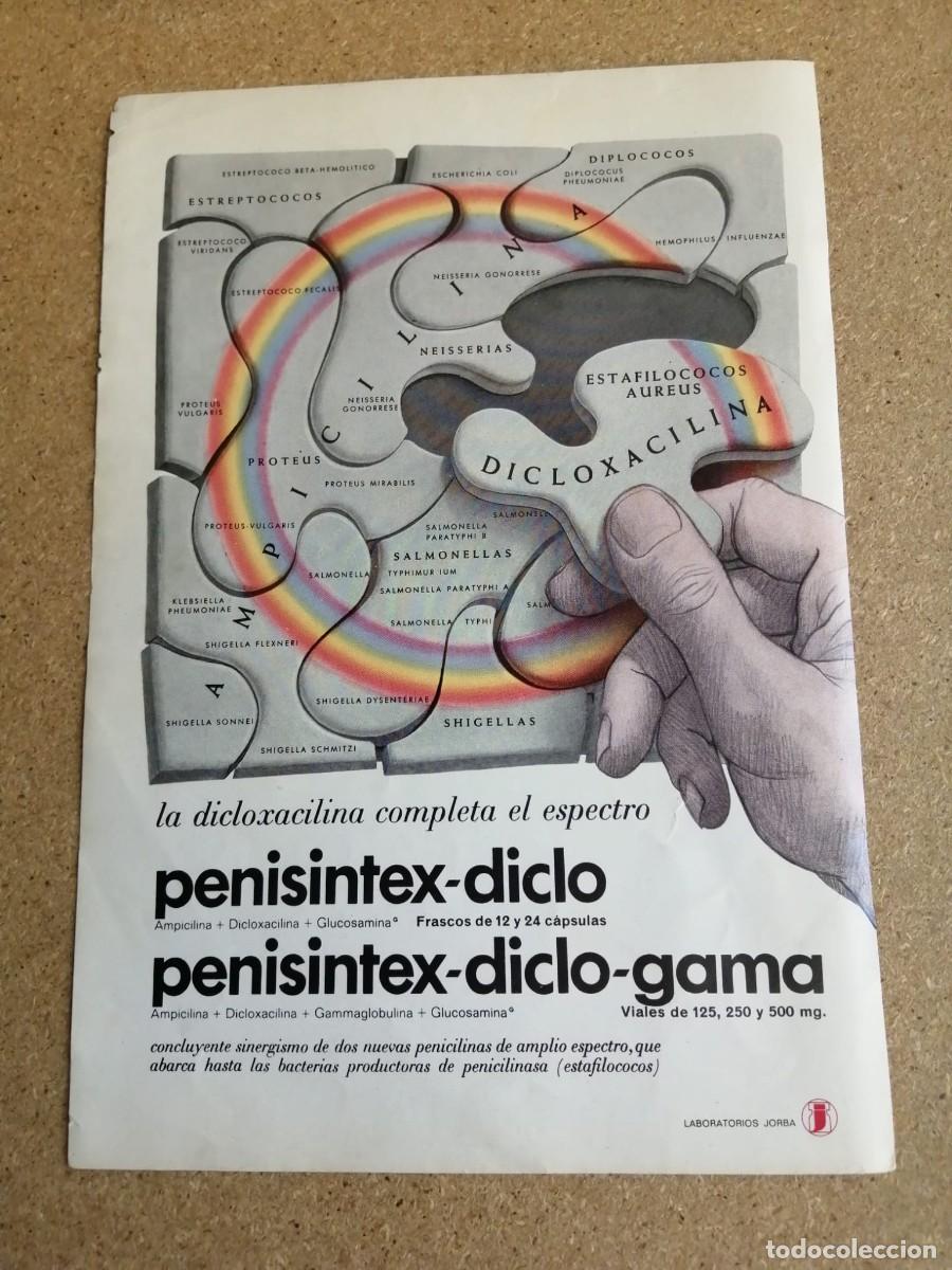 Otros art&iacute;culos de coleccionismo en papel: ANUNCIO. PENISINTEX DICLO GAMA