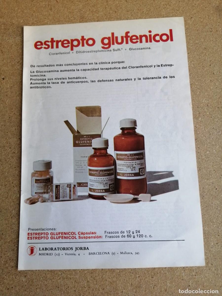 Otros art&iacute;culos de coleccionismo en papel: ANUNCIO. ESTREPTO GRUFENICOL