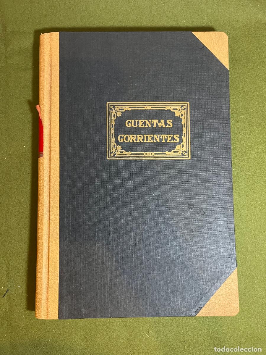 Collectionnisme Papier divers: Libro de Cuentas Corrientes Antiguo Sin Usar Contabilidad Vintage 200 P&aacute;ginas