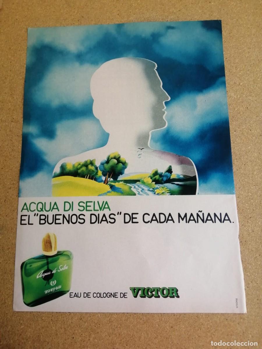 Otros art&iacute;culos de coleccionismo en papel: ANUNCIO. EAU DE COLOGNE VICTOR
