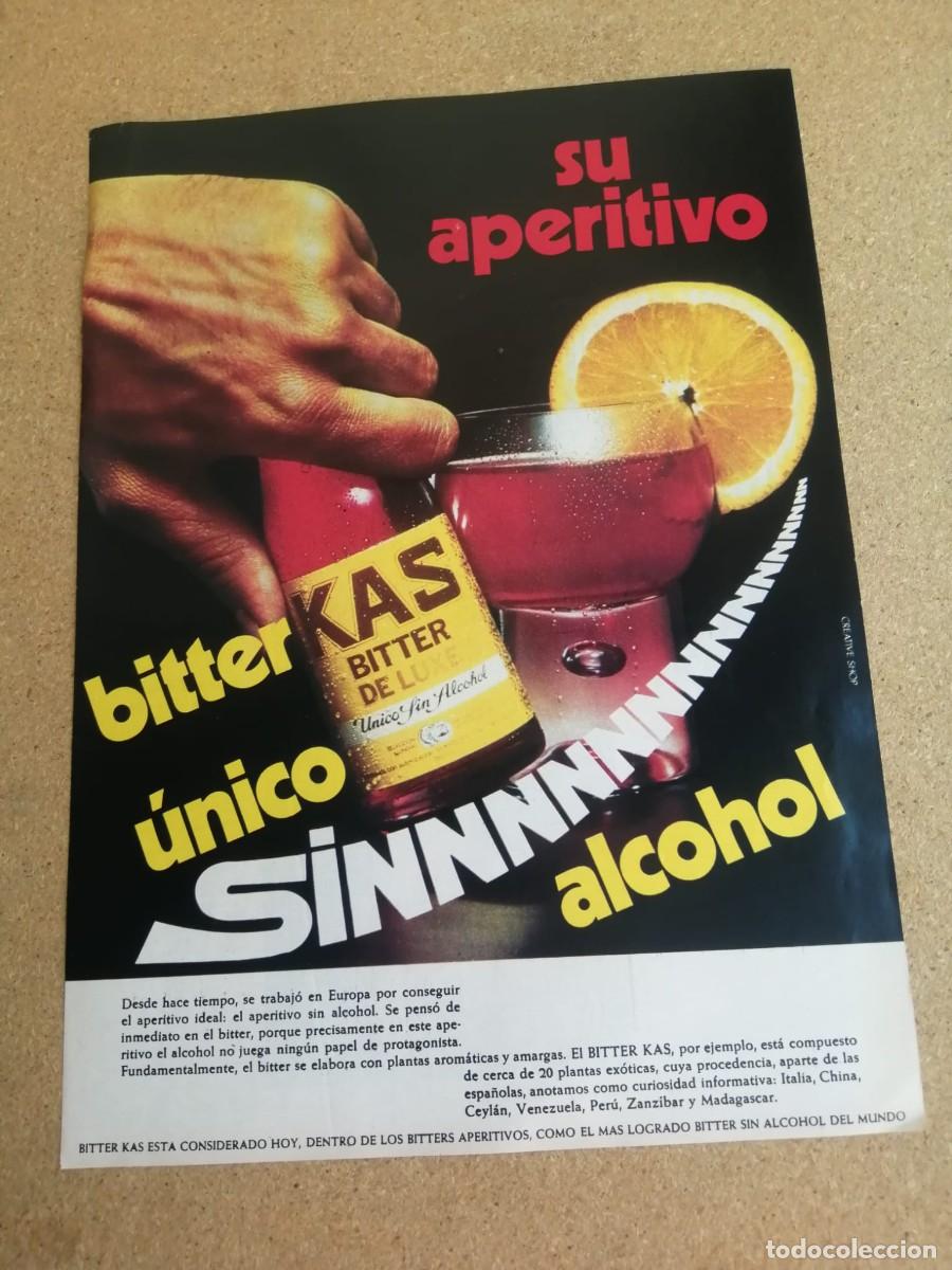 Otros art&iacute;culos de coleccionismo en papel: ANUNCIO. BITTER KAS.