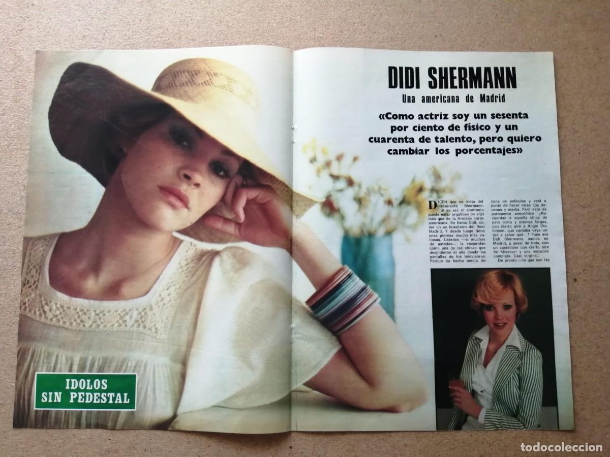 Otros art&iacute;culos de coleccionismo en papel: REPORTAJE. DIDI SHERMAN