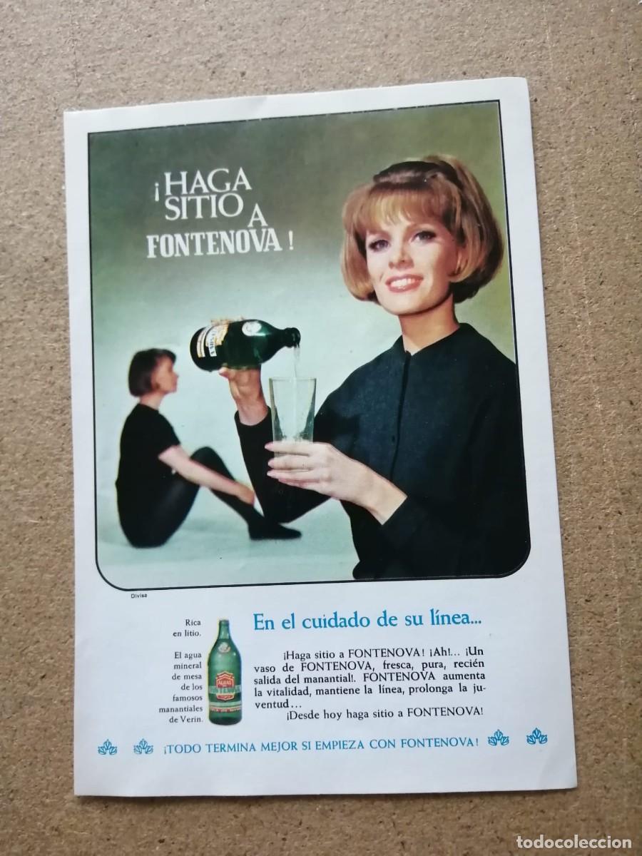Otros art&iacute;culos de coleccionismo en papel: ANUNCIO AGUA FONTENOVA