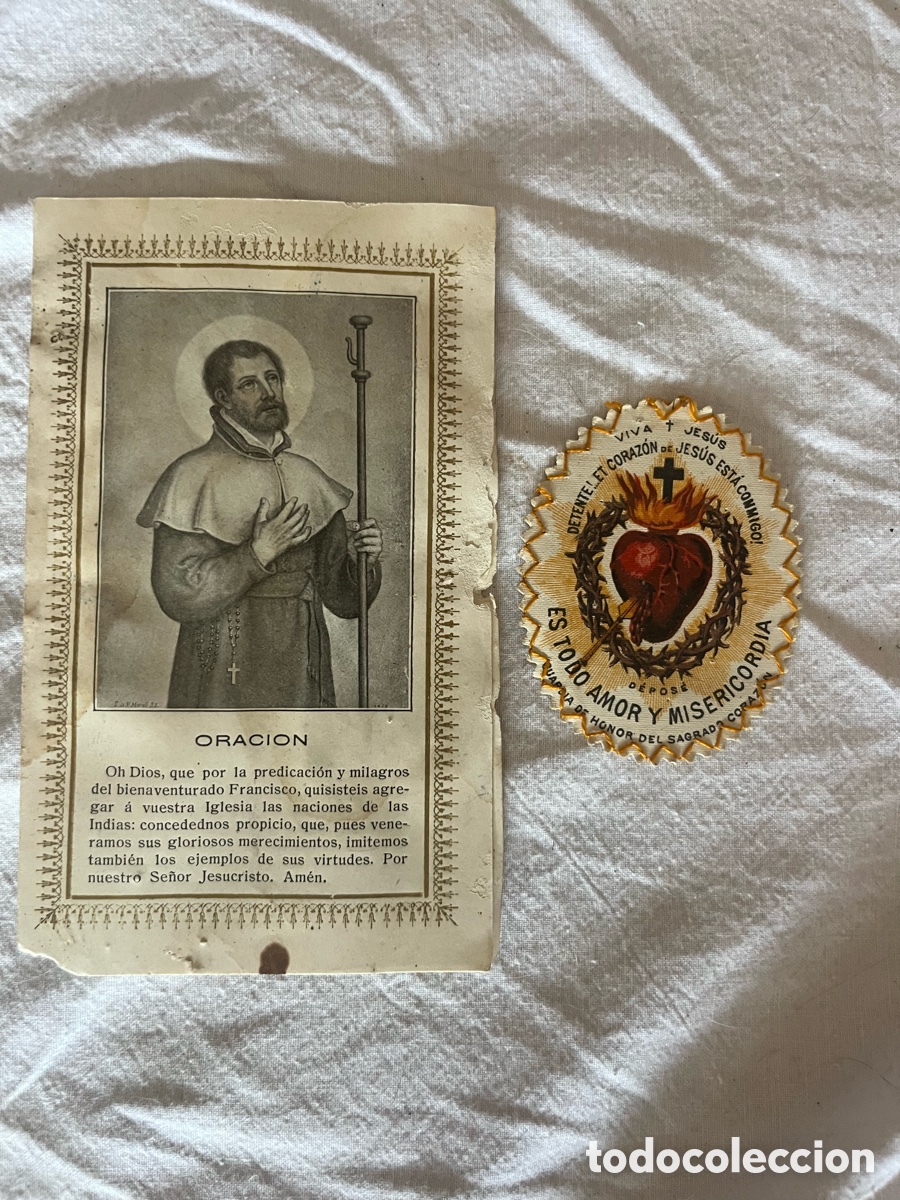 Otros art&iacute;culos de coleccionismo en papel: Devocionario antiguo de San Francisco