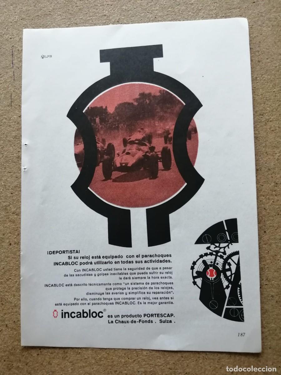 Otros art&iacute;culos de coleccionismo en papel: ANUNCIO. PARACHOQUES INCABLOC