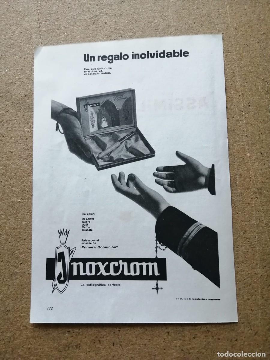 Otros art&iacute;culos de coleccionismo en papel: ANUNCIO. INOXCROM...