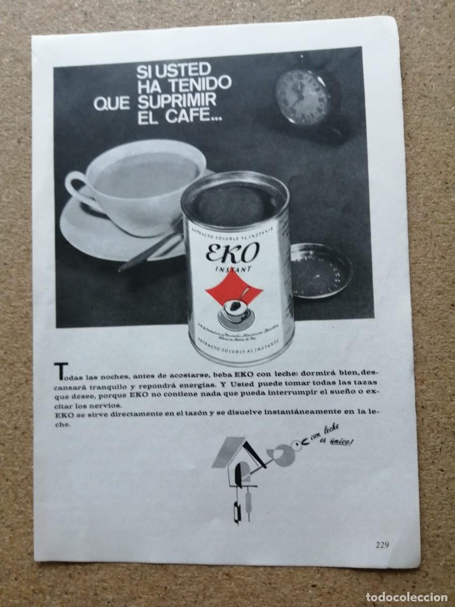 Otros art&iacute;culos de coleccionismo en papel: ANUNCIO. EKO INSTANT