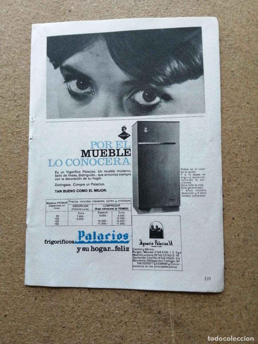 Otros art&iacute;culos de coleccionismo en papel: ANUNCIO. FRIGORIFICOS PALACIOS
