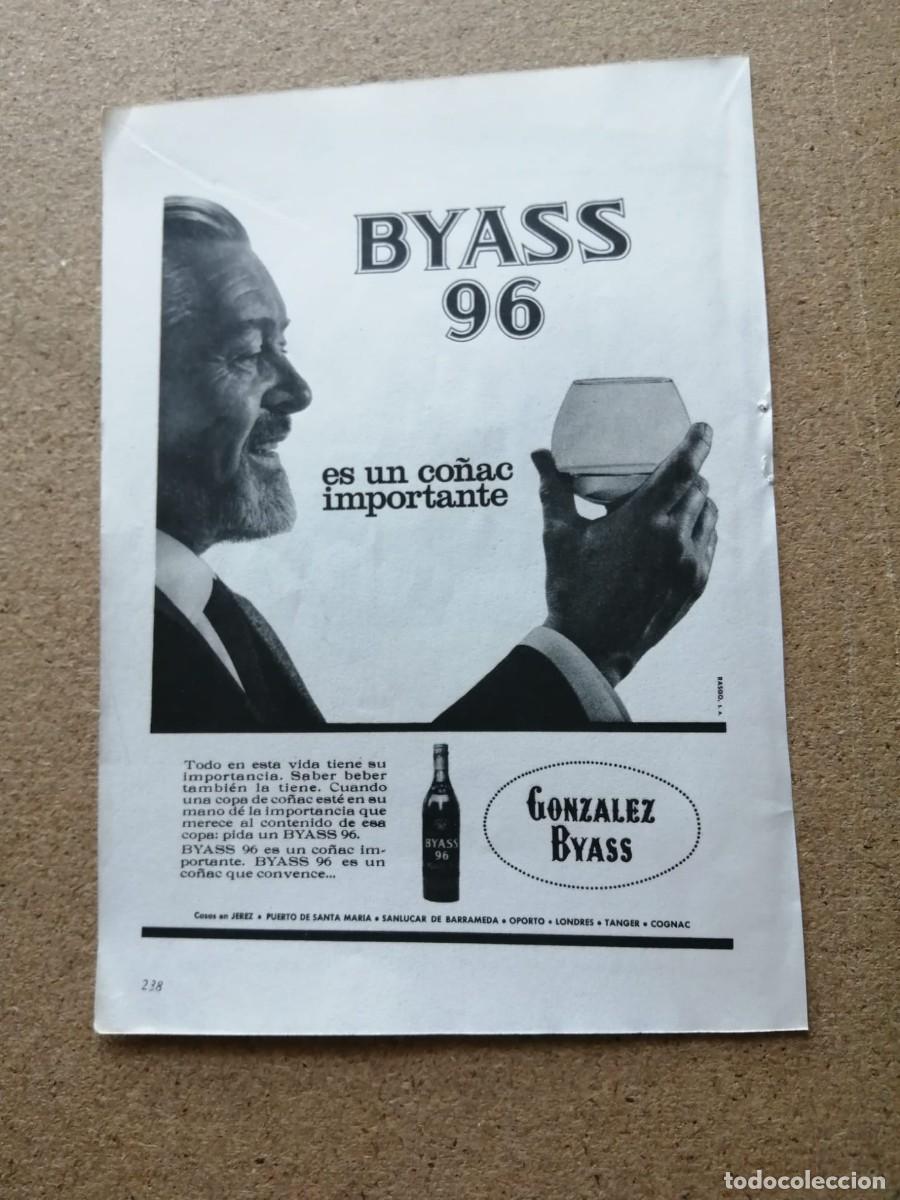 Otros art&iacute;culos de coleccionismo en papel: ANUNCIO. BRANDY BYASS 96