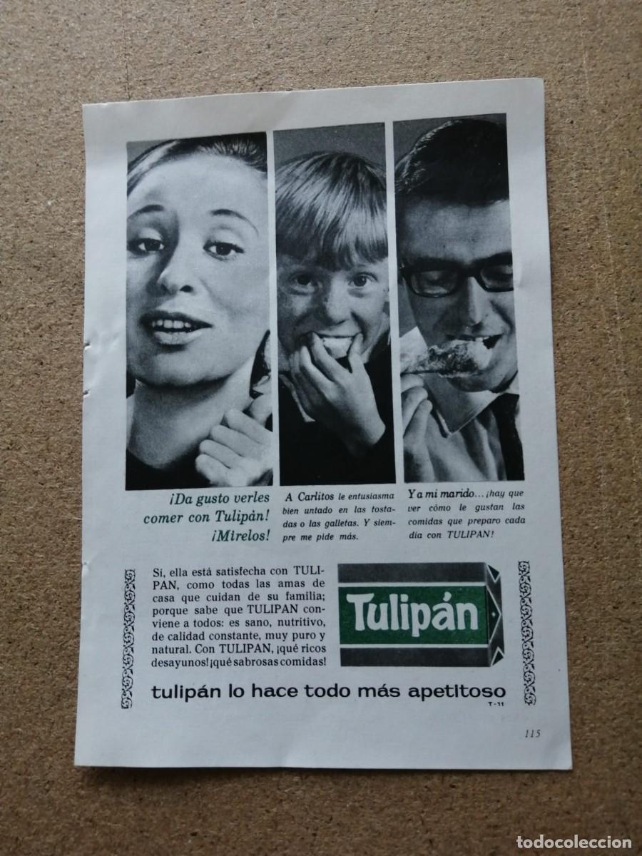 Otros art&iacute;culos de coleccionismo en papel: ANUNCIO. MARGARINA TULIPAN