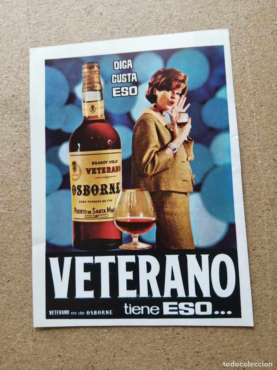 Otros art&iacute;culos de coleccionismo en papel: ANUNCIO. BRANDY VETERANO