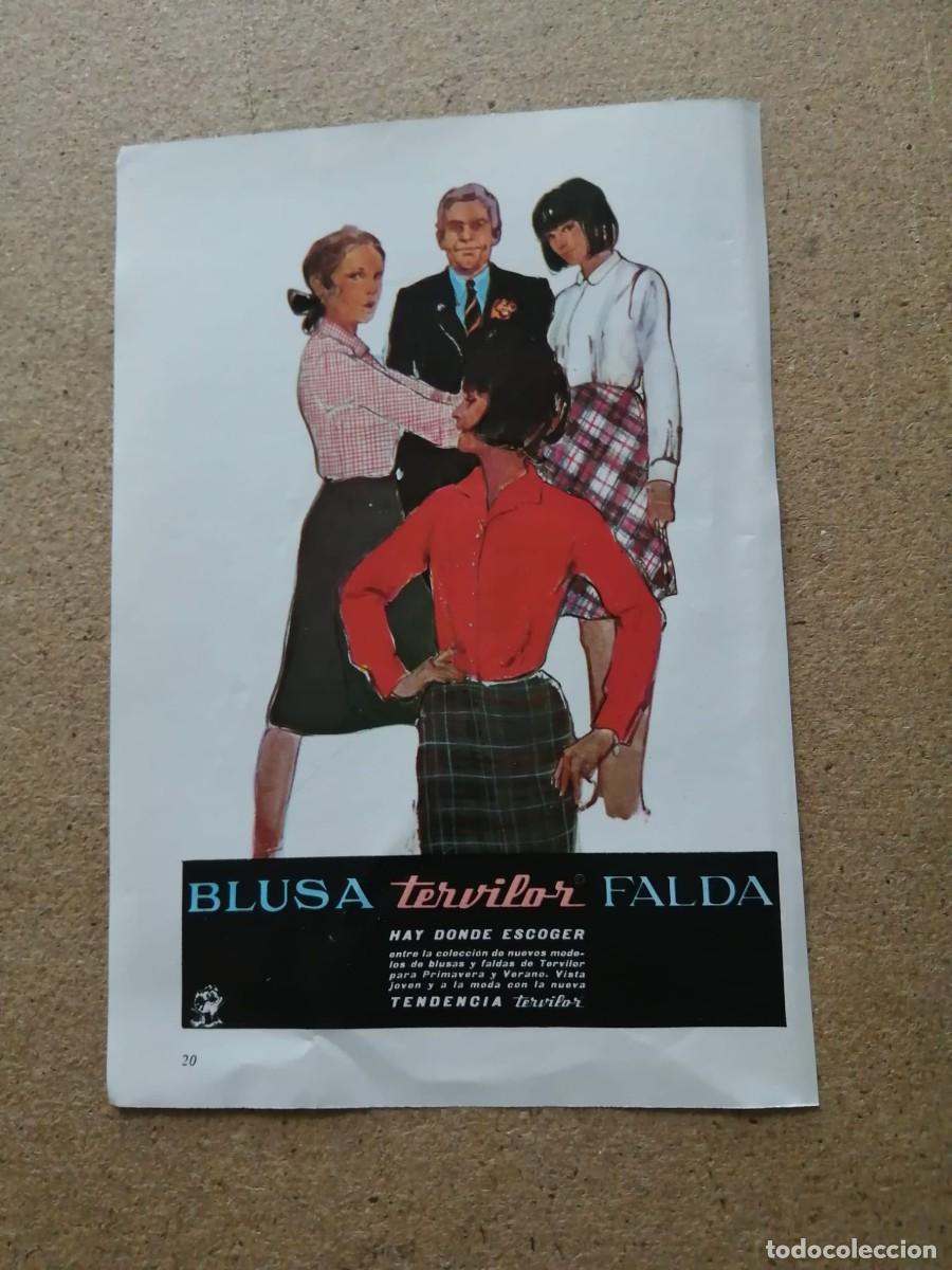 Otros art&iacute;culos de coleccionismo en papel: ANUNCIO. BLUSA - FALDA TERVILOR