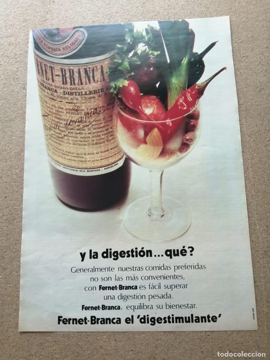 Paper Collecting Others: ANUNCIO. DIGESTIVO FERNET BRANCA