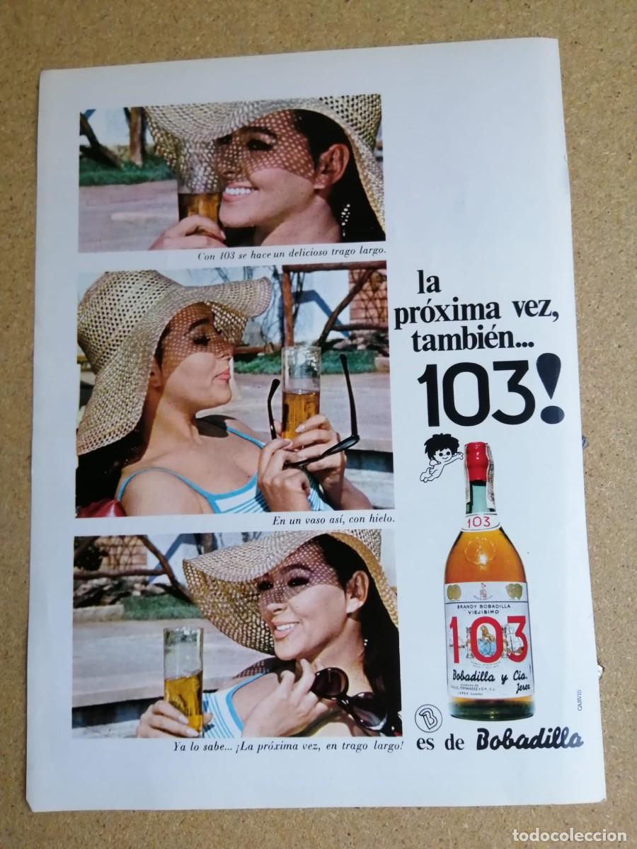 Otros art&iacute;culos de coleccionismo en papel: ANUNCIO. BRANDY 103.