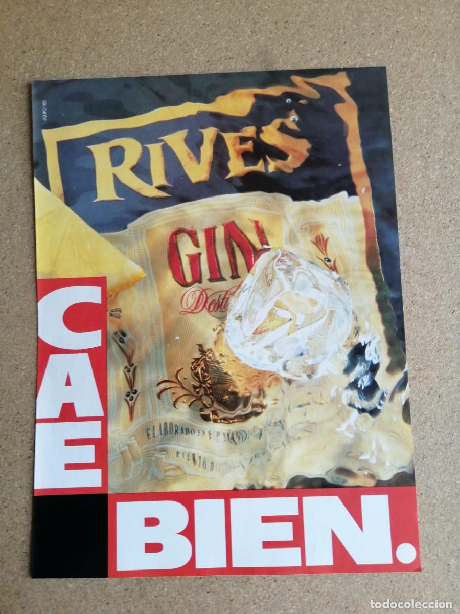 Otros art&iacute;culos de coleccionismo en papel: ANUNCIO. GIN RIVES..