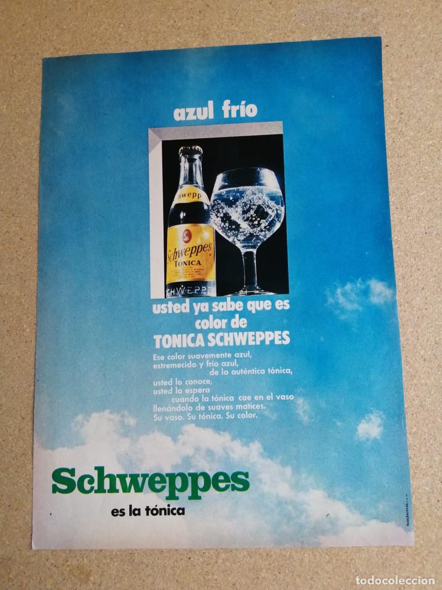 Outros artigos de papel: ANUNCIO. TONICA SCHWEPPES