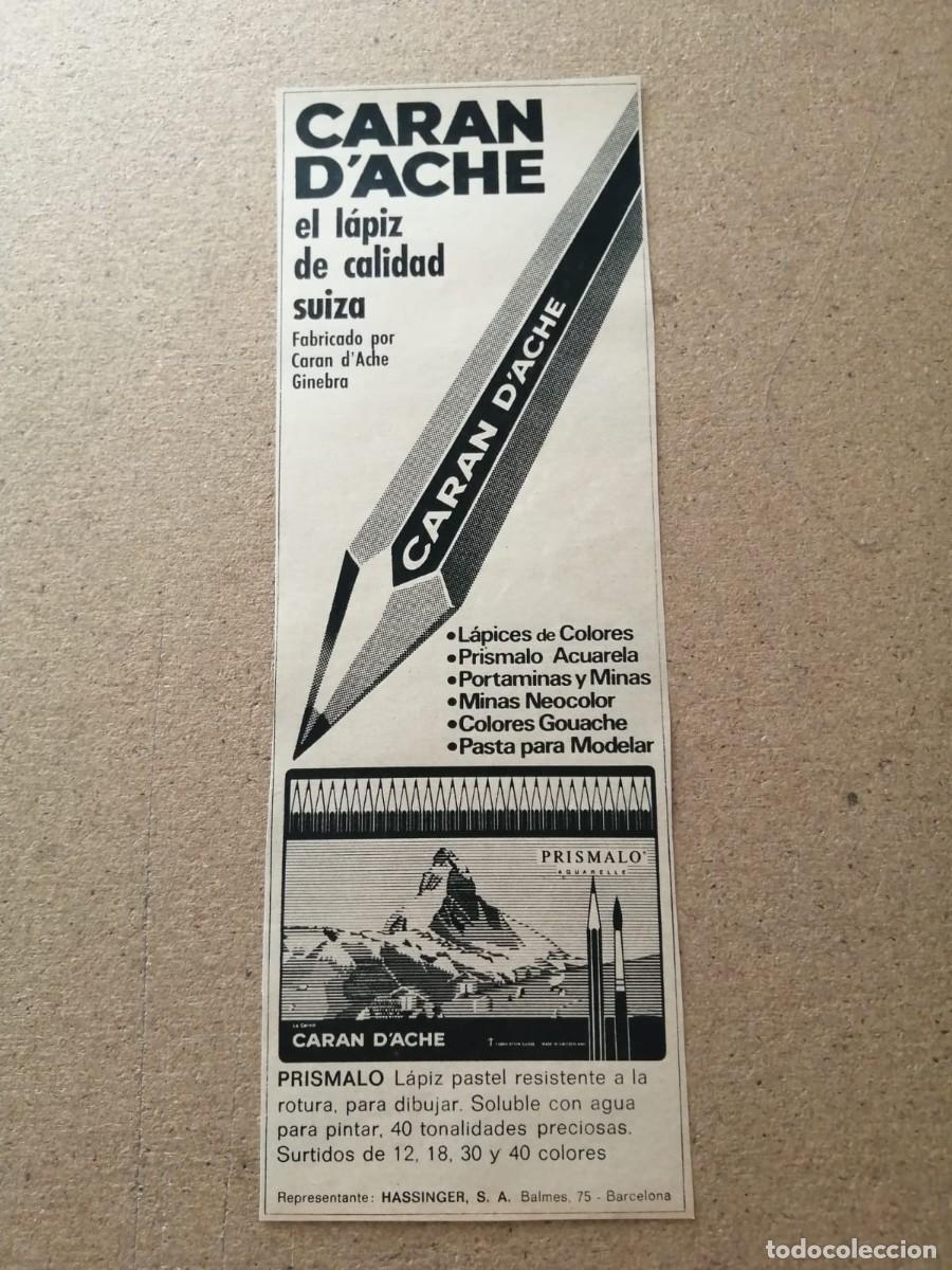 Outros artigos de papel: ANUNCIO. CARAN D' ACHE