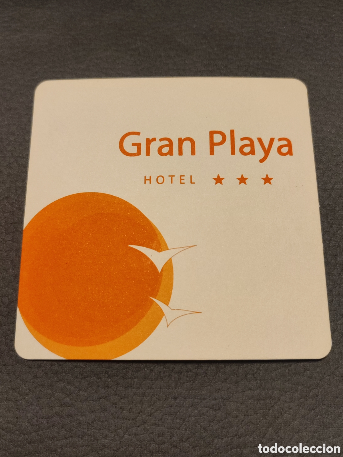 Otros art&iacute;culos de coleccionismo en papel: Posavaso Hotel Gran Playa SANTA POLA ALICANTE
