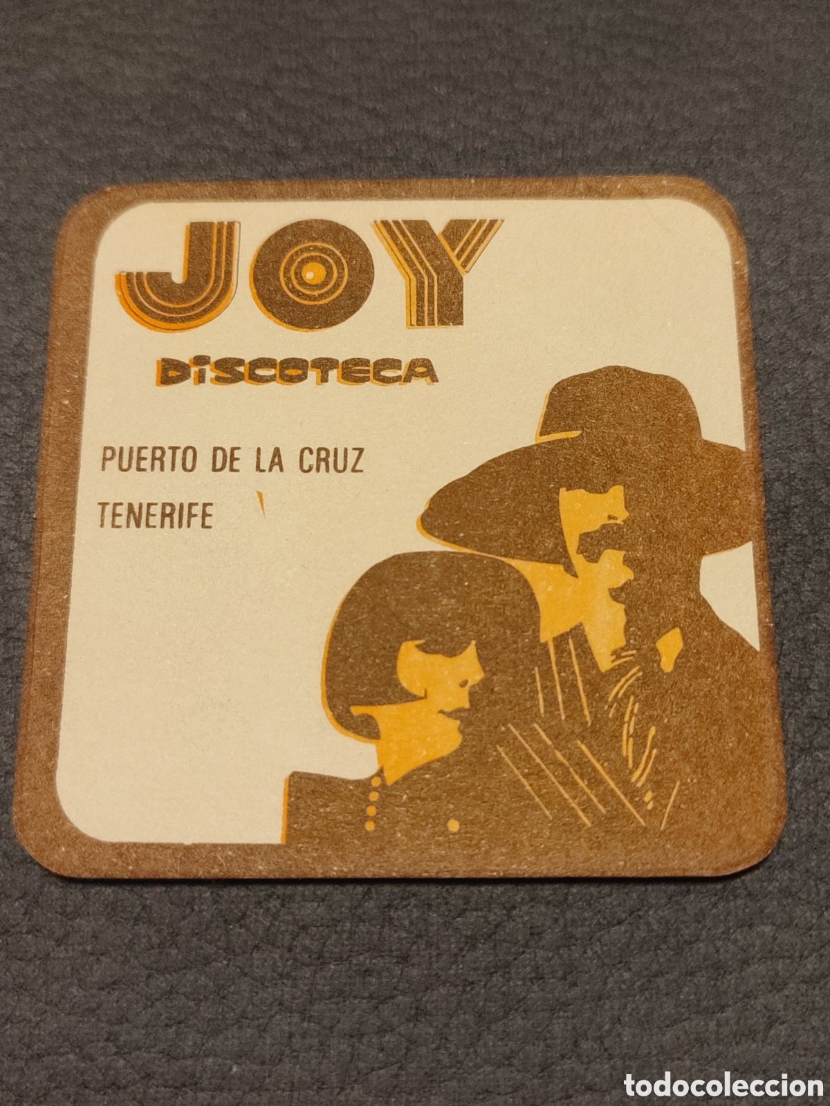 Otros art&iacute;culos de coleccionismo en papel: Posavaso Discoteca JOY TENERIFE CANARIAS