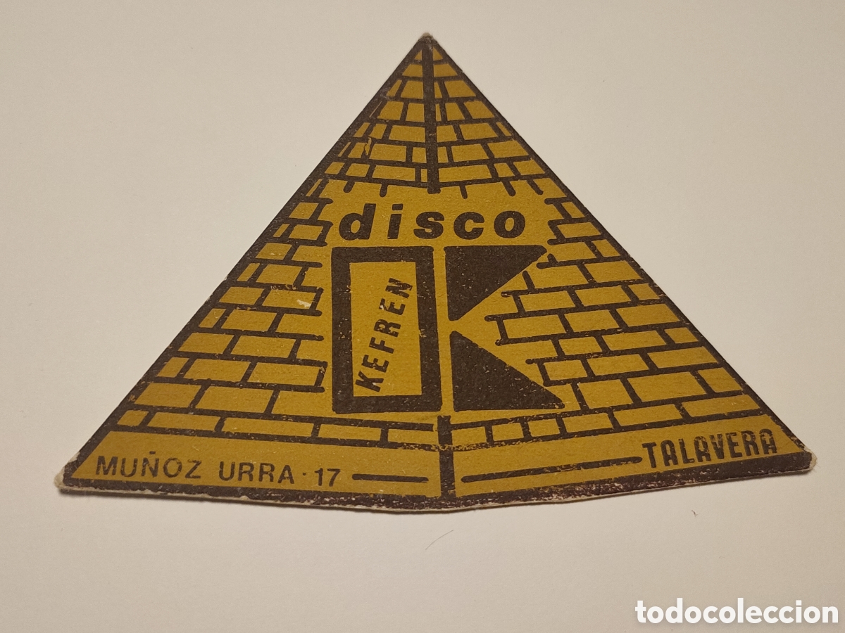 Altri oggetti di carta: Posavaso Discoteca Kefren TALAVERA TOLEDO