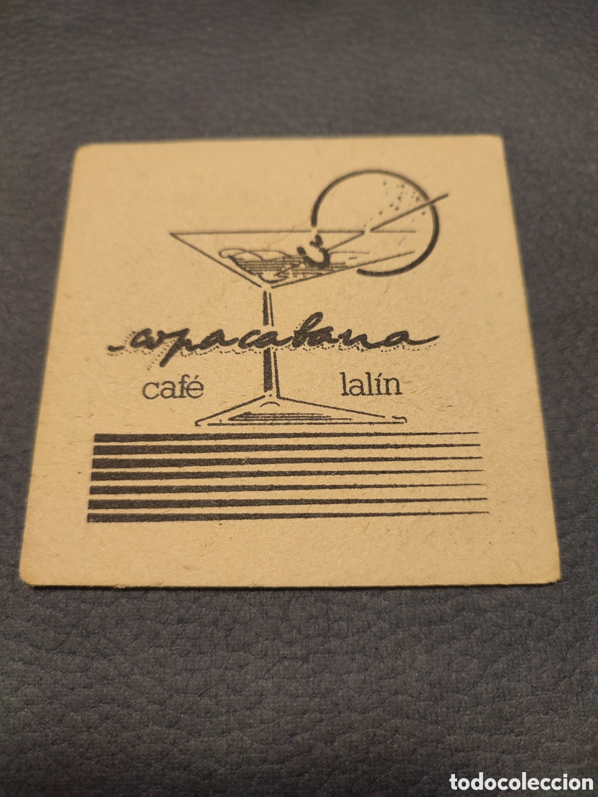 Sammelleidenschaft Andere Papierartikel: Posavaso Caf&eacute; Copacabana LAL&Iacute;N PONTEVEDRA