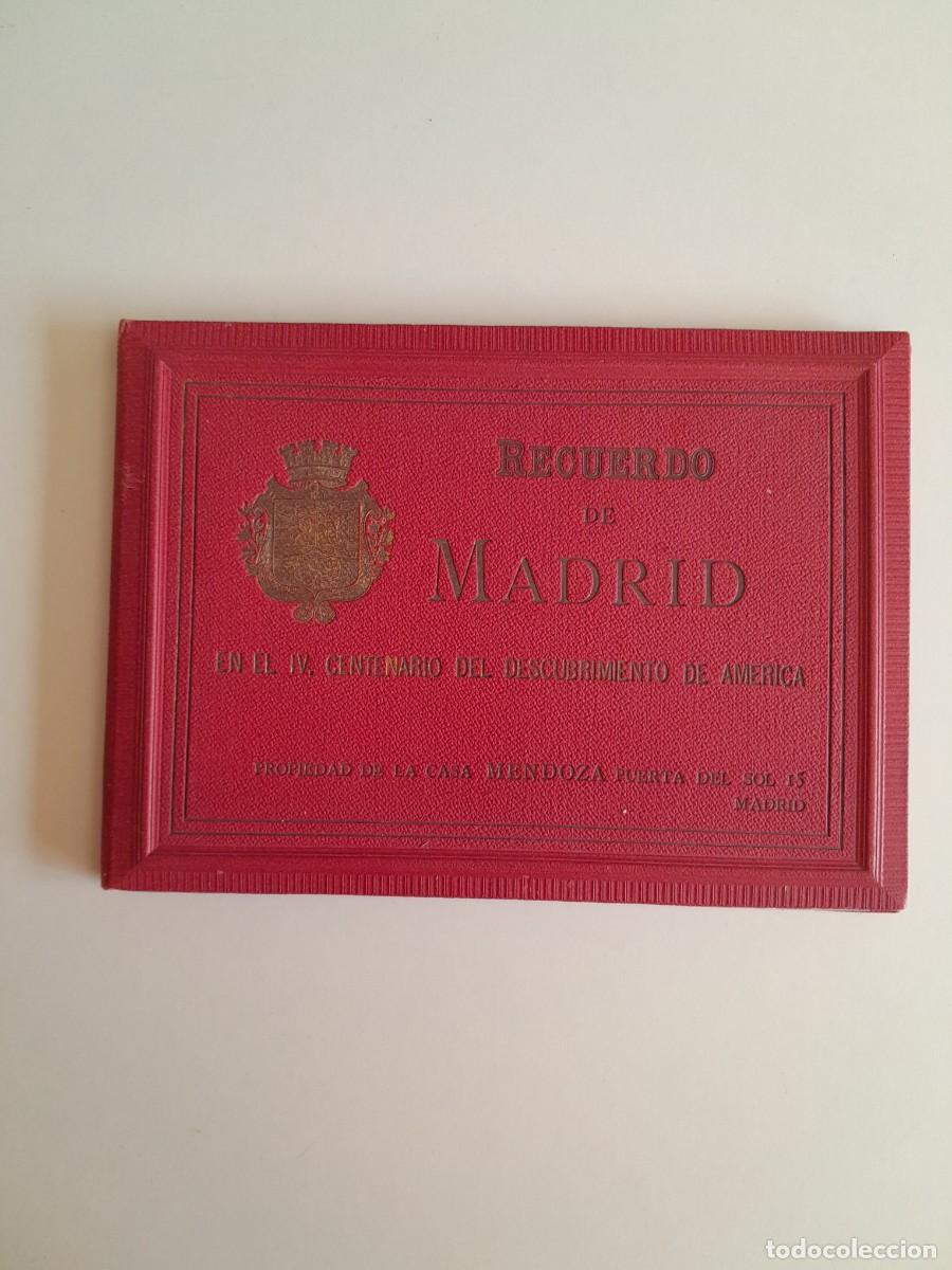 Otros art&iacute;culos de coleccionismo en papel: RECUERDO DE MADRID EN EL IV CENTENARIO DEL DESCUBRIMIENTO DE AM&Eacute;RICA (1892)